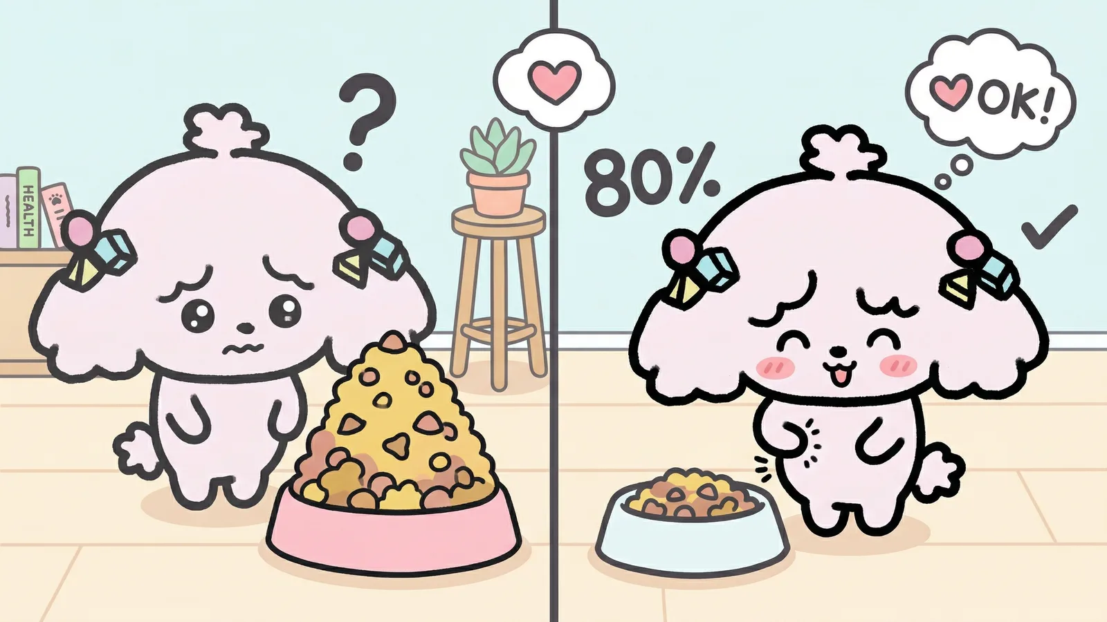 「少しふっくらの方がかわいい」が1年8ヶ月の差を作っていた。科学が暴いた愛犬の寿命と食事量
