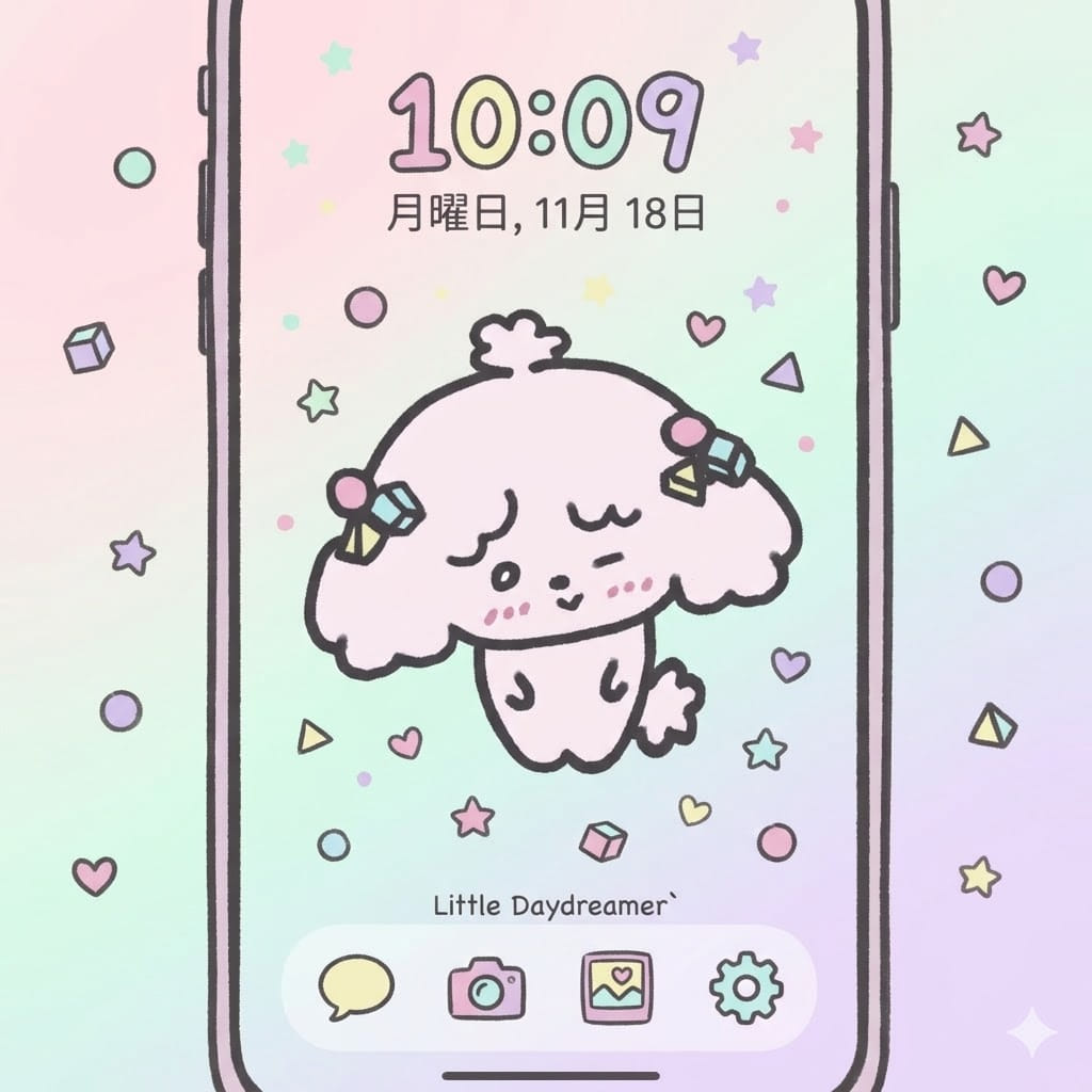 春の壁紙（まる）